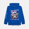 2025 Christmas Hoodie Boys Girls Sweatshirts Kids Hoodies Stitch HD Print Casual Round Neck Long Sleeve 4-14Yrs