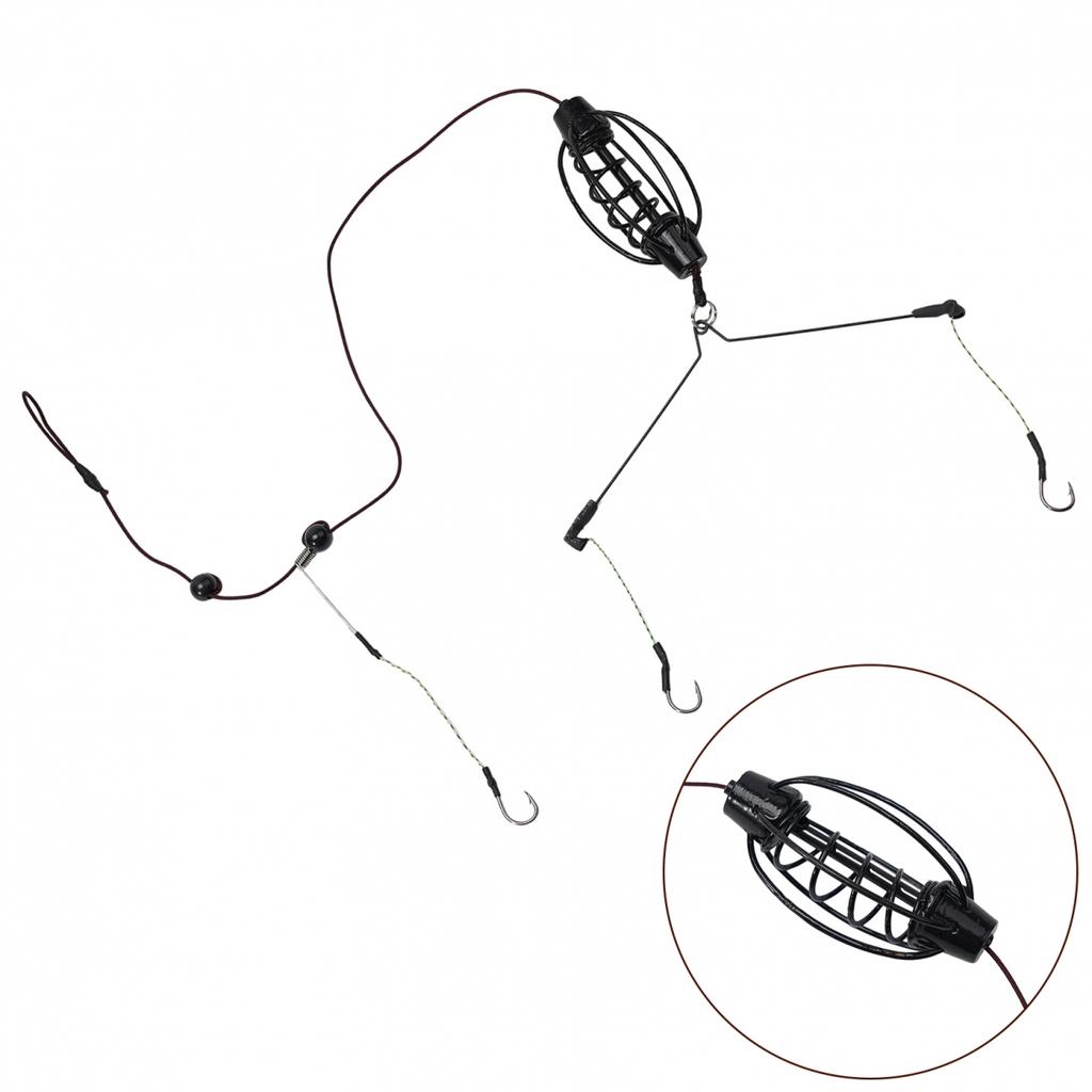 Hook Bait Cage Rig-Set Coarse Carp Fishing Fishing Accessories Fishing Tool-part