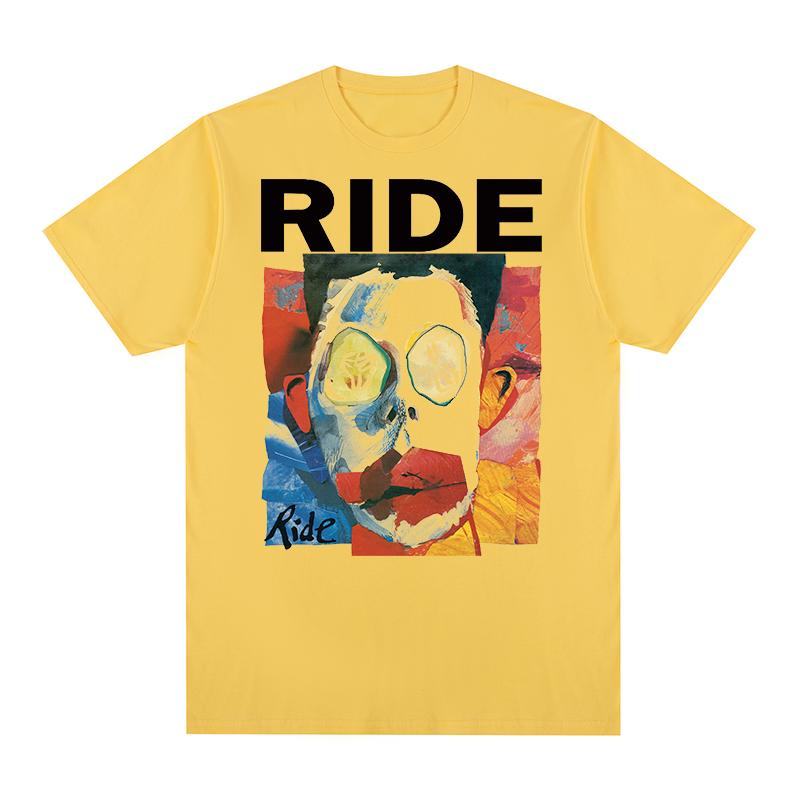Ride Vintage tshirt Going Blank Again Shoegaze Indie Rock Slowdive Band Cotton Men T shirt New TEE TSHIRT Womens tops