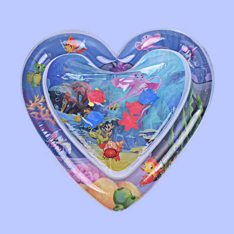 "Safe Inflatable Baby Water Play Mat Cushion"