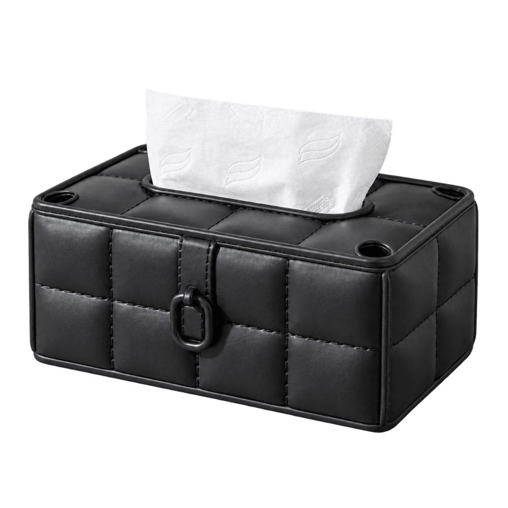 Large Capacity Tissue Box Holder Dust-proof Facial Tissue Box Durable Paper Holder fo Homestay