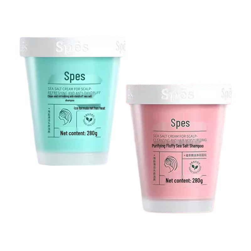 Spēs Refreshing Anti-Dandruff & Volumizing Sea Salt Shampoo Set