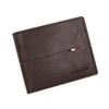 Short Men Wallets Slim Credit Card Holder RFID Blocking Waterproof Leather Purse Classic Coin Pocket Black Male Wallet
