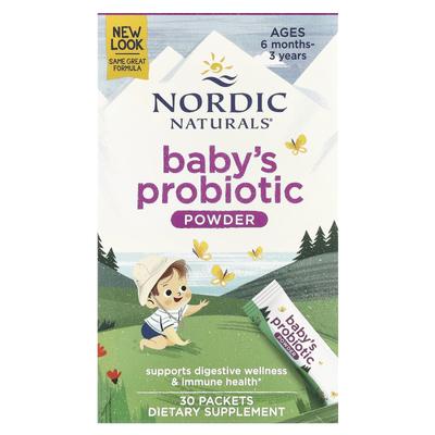 Infant Probiotic Powder, 6 Months To 3 Years, 30 Packs, 0.05 Oz (1.45 G) Each.