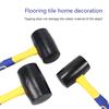 Soft Rubber Hammer Rubber Mallet Soft Hammer Soft Impact Tool for Crafts, Camping, Furniture Assembly Hand Tool