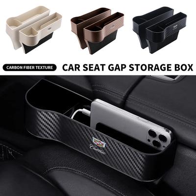 1PCS Car Seat Gap Filler Organizer Pocket Auto Interior Accessories For Escalade CTS ATS SRX STS XT5 XT4 XT6 XTS CT4