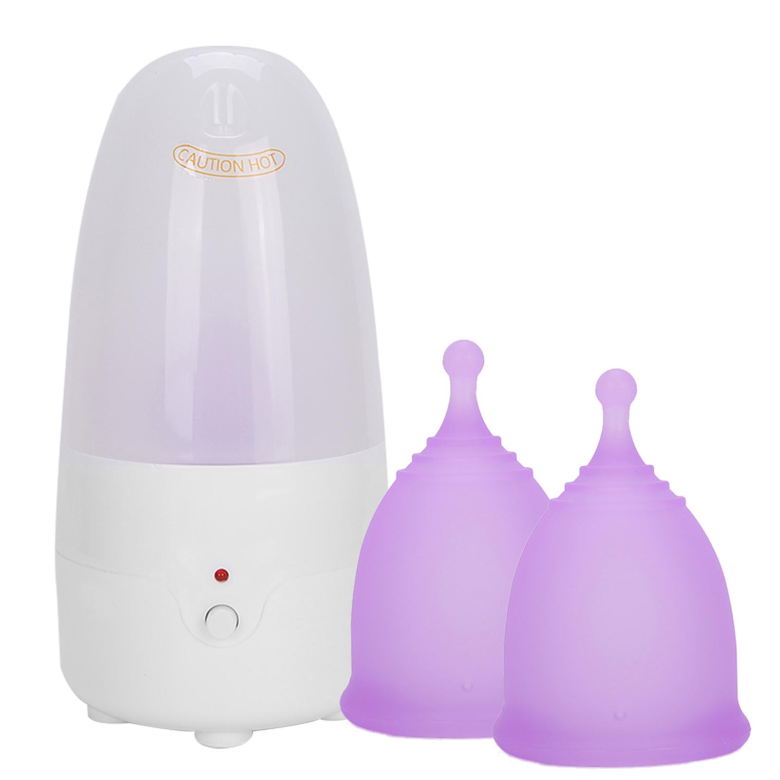 

Многоразовая женская менструальная чаша Набор для чистки женской менструальной чаши (Очиститель Менструальная чаша Фиолетовый EU Plug