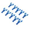 10pcs Soft Fishing Lure Crawdad Bait PVC Shrimp Artificial Soft Lure Baits for Bass Fishing