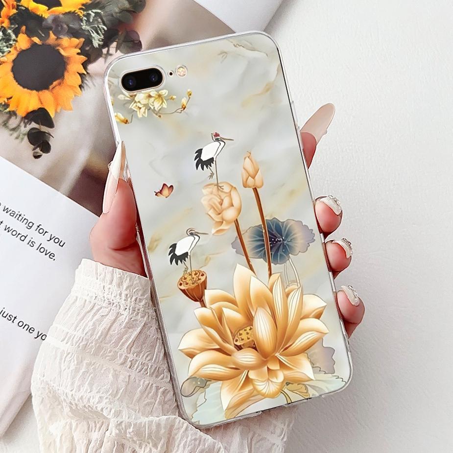 For Apple iPhone SE 2020 Case Popular Fashion Painted Cover 4.7'' Soft Silicone Phone Case For iPhone SE 2022 iPhoneSE 2020 Bags