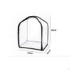 Handbag Storage Cover Transparent with Zipper Clear Purse Protector