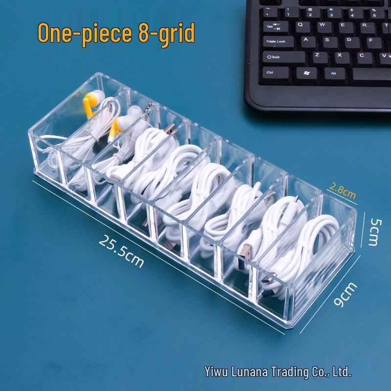 

Коробка-органайзер для кабелей с отделениями – Подставка для хранения мобильного телефона и зарядных кабелей