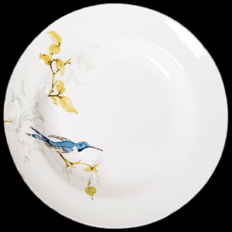 

Wedgwood Green Spirit Bone China Soup Plate