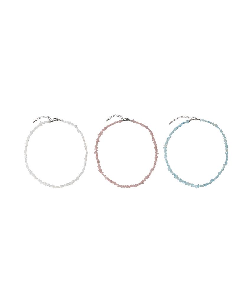 Has Hml010 Stone Chip Necklace