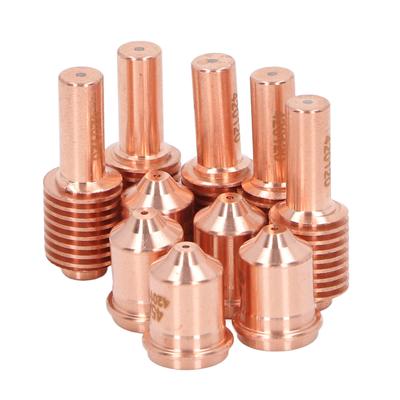 10Pcs Plasma Electrode Nozzle 420118 420120 Cutting Torch Consumables Set Replacement for PMX 30XP