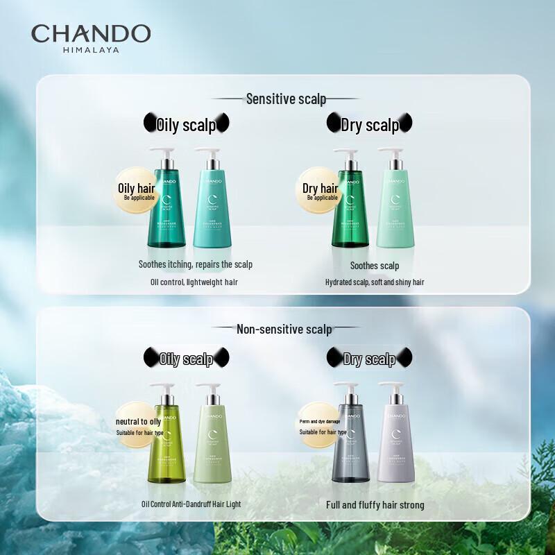 CHANDO Scalp Care Volumizing & Strengthening Hair Essence Milk