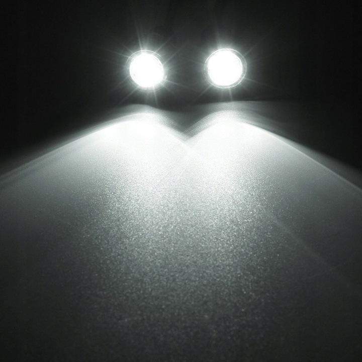 Światła Drl Led 24V Dzienne 2Szt 2X 120Lm Oczka 22Mm