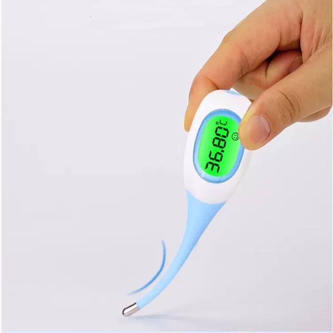 8-Second Electronic Thermometer for Home Use: Accurate for Adult, Infant, and Child Temperature Measurement, Oral or Axillary.