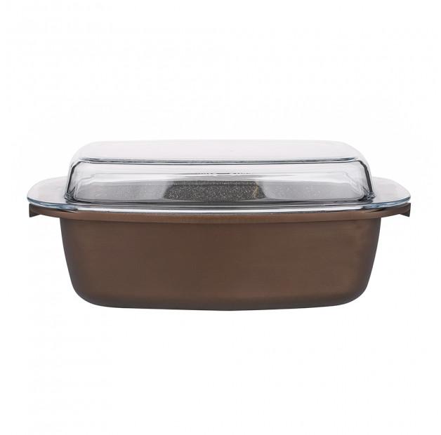 

Алюминиевая жаровня с крышкой VALDINOX AURUM BROWN 5,7 л