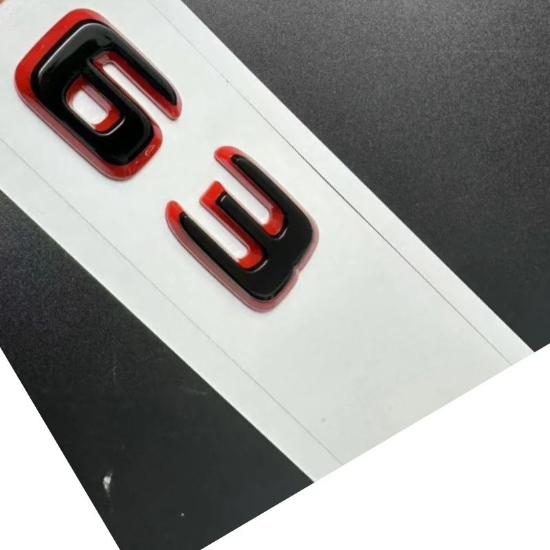 2024 New Style Letters Numbers GLC43 GLS63 GT W166 W167 For Car Trunk Sticker Badge Stickers Auto Logo Accessories