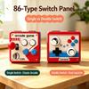 Retro-Spielekonsole Joystick Schalter Kreative 3D-Dekoration Arcade-Panel 3D-Druck Panel Buchsensteuerung Dekoration Geschenk Spielzeug