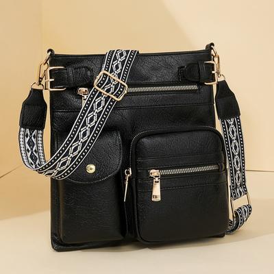 Bag Women's Spring Pu New Soft Leather Bag Simple Shoulder Messenger Bag Trendy Fashion Large Capacity Backpack Women