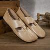 Brand Women Flats 2025 Spring New Square Toe Soft Leather Ladies Casual Shoes Big Size Slip On Comfort Women Dress Shoes 3569