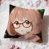 b-Beyond the Boundarys Cushion Cover Premium Comfort Reversible Pillow Cove -Two in One Design for Any Room & Car Interior