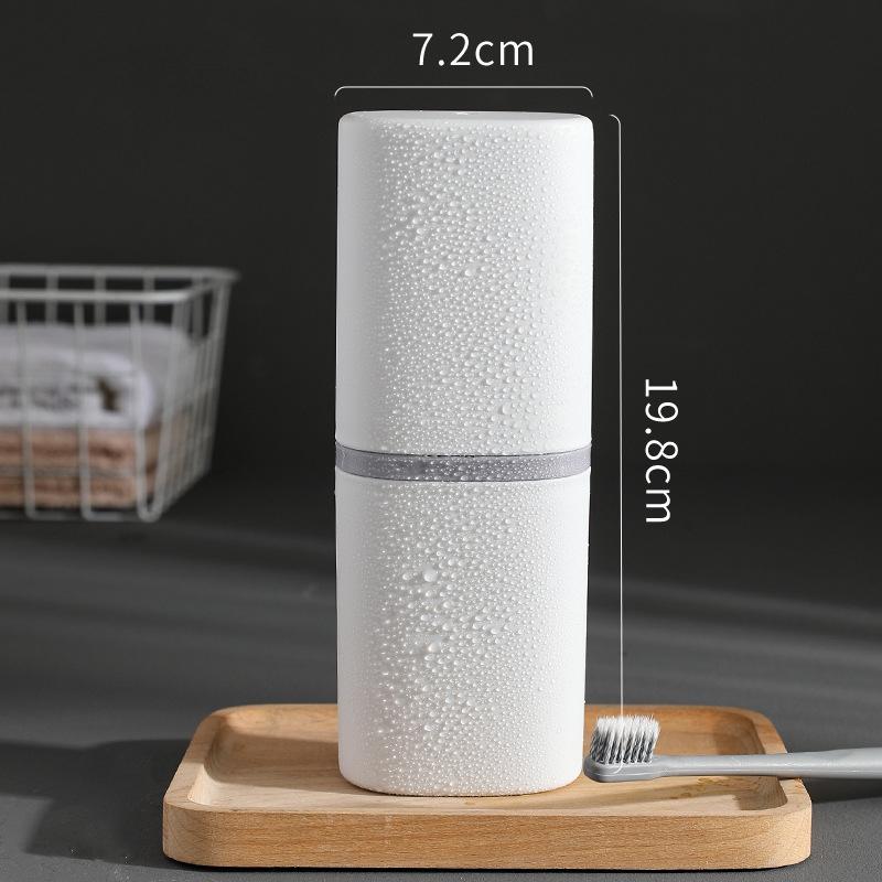 1 Pc Portable Toothbrush Holder Box Travel Camping Toothbrush Toothpaste Storage Organizer Case Bathroom Accessories (Ony Case)