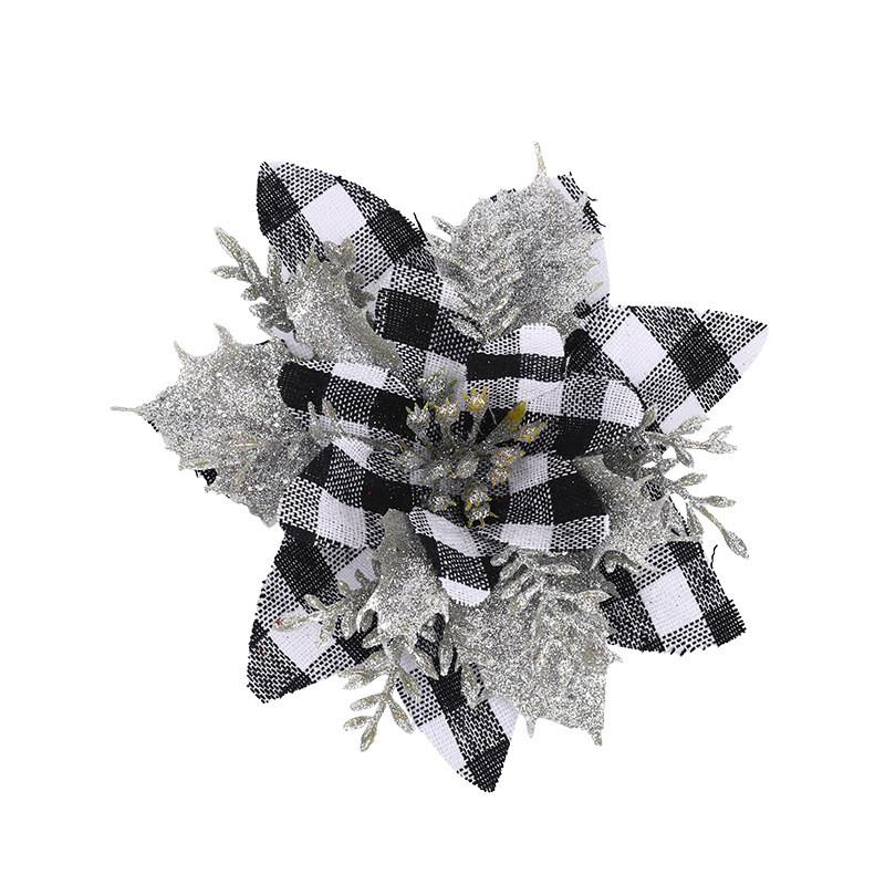 Christmas Flower Tree Garland Xmas Wreath Fireplace Door Decor Room Ornament