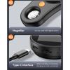 Handheld Digital Microscope Magnifying Glass 500X Zoom 8 LED Light For Coin Jewelry Watch Repair Electronics Magnifier