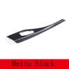 Para BMW Serie 1 F20 F21 116I 118I 12-18 Serie 2 F22 F23 ABS Fibra de Carbono Panel Multimedia Pegatinas Decorativas Accesorios para Coche