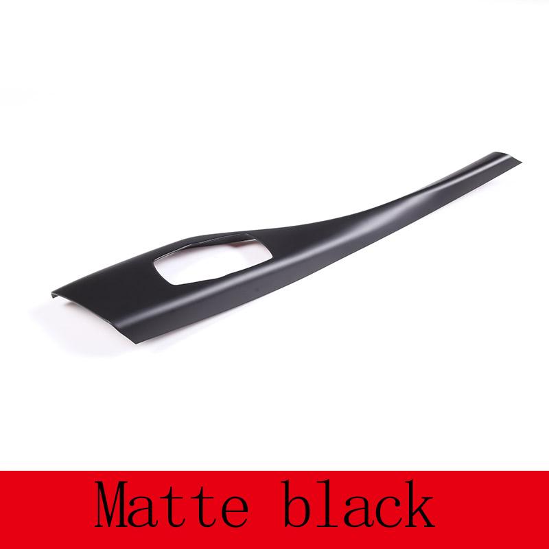 Para BMW Serie 1 F20 F21 116I 118I 12-18 Serie 2 F22 F23 ABS Fibra de Carbono Panel Multimedia Pegatinas Decorativas Accesorios para Coche