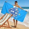Blue Shield PSC Beach Towel Beach Towel Quick-drying for Travel Outdoor Sports Jogging Beach and Swimming