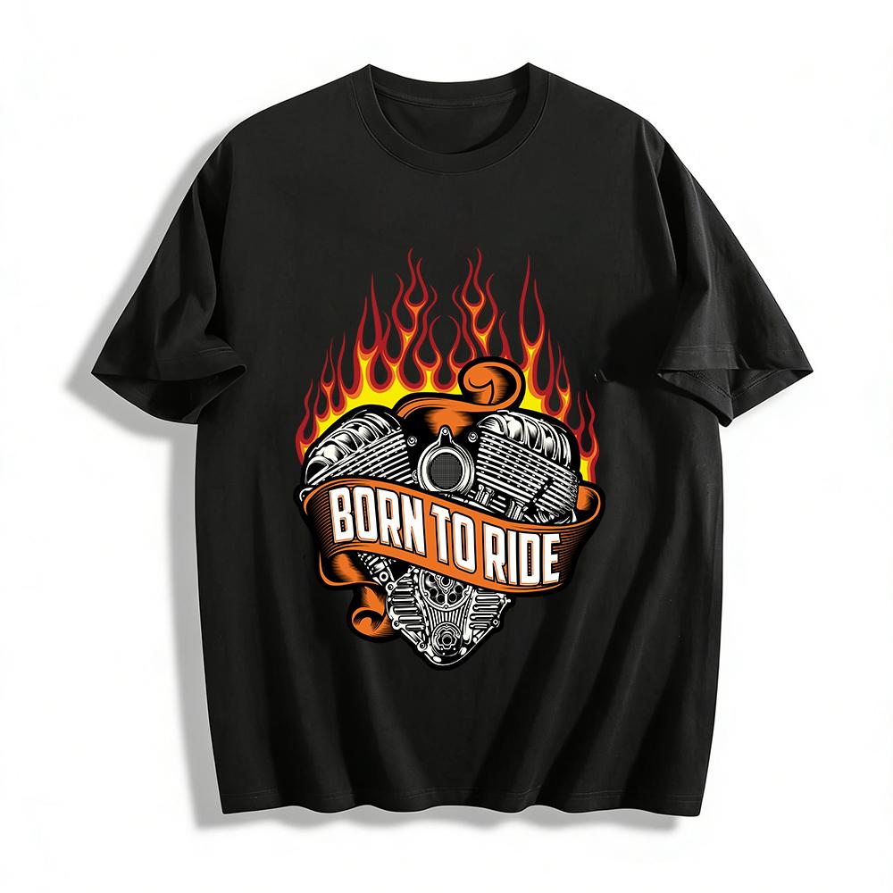 

Born To RideT Pure cotton T-shirt XXS