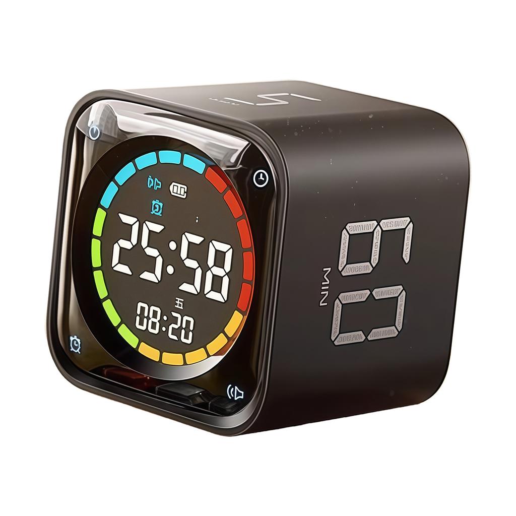 Multipurpose Metal Timer for Kitchen Gym and Home Use Large Display Easy Operation Learning Management Tool