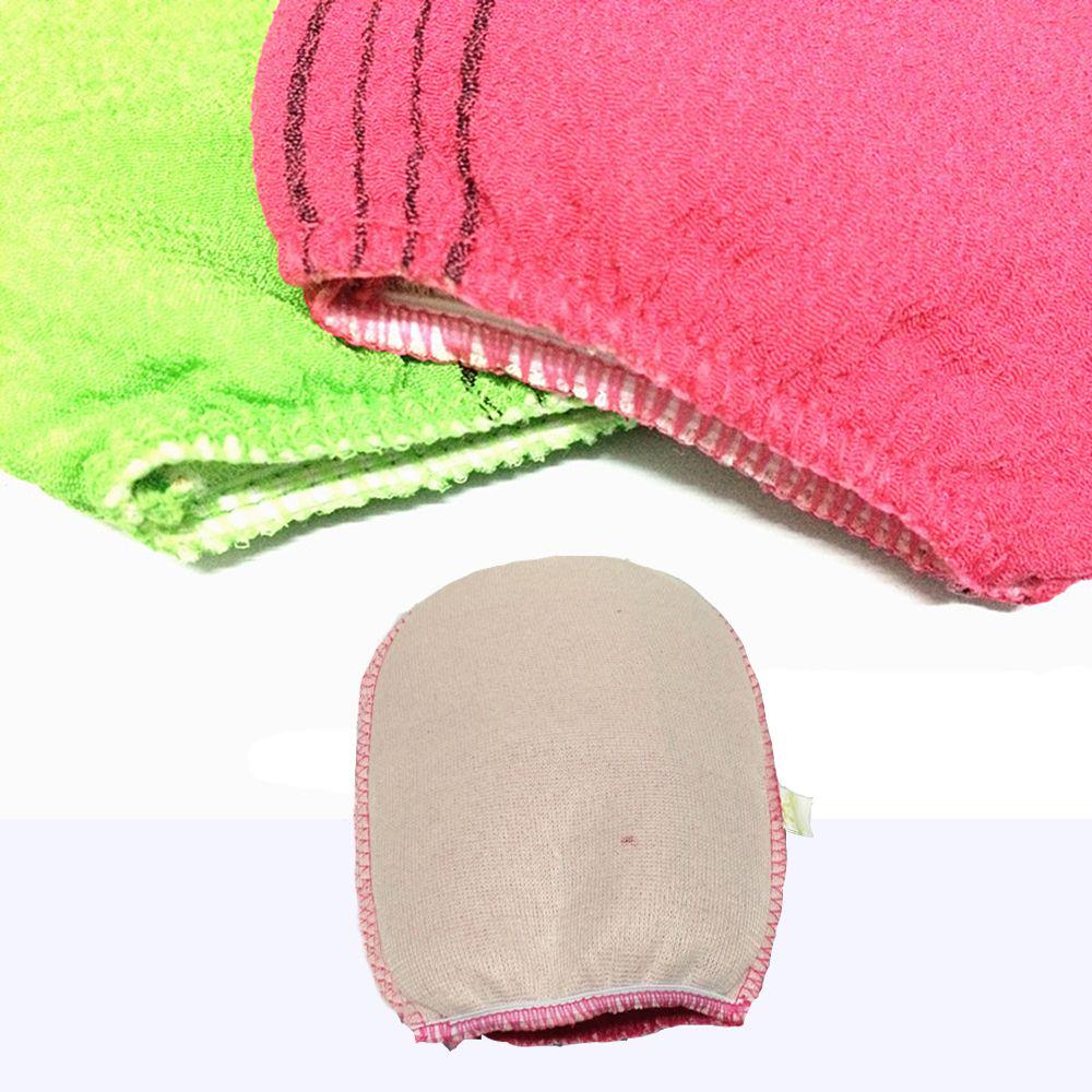 Extreme Comfort Viscose Fiber Cleaner Exfoliating Towel Body Rub Bath Glove Shower Scrubber