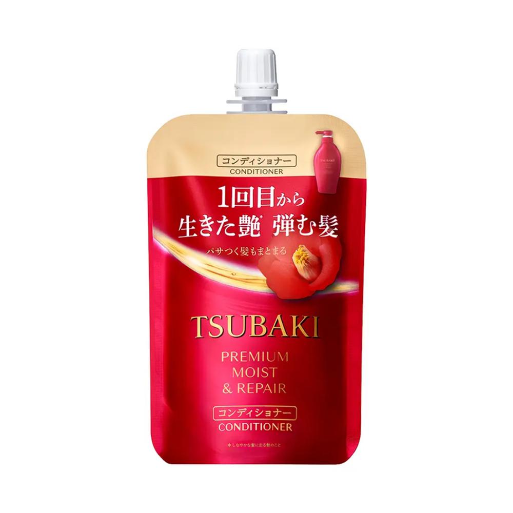 TSUBAKI Premium Moist & Repair Conditioner 100ml - Travel Size, Korean