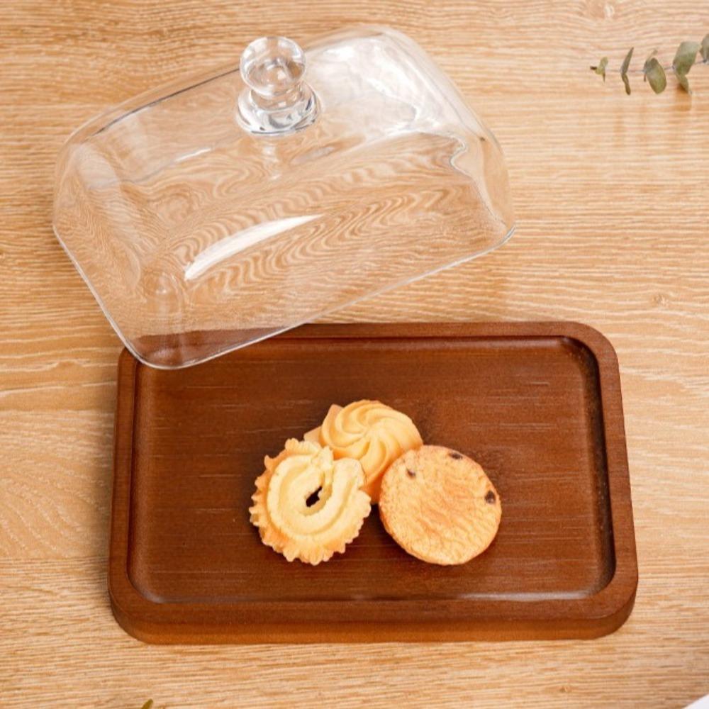 Light Luxury Pastry Stand Rectangular Butter Plates Serving Tray Dessert Plate Hotels