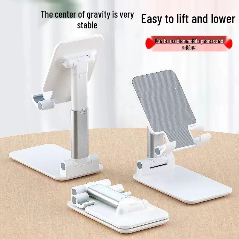 Custom Logo Mobile Phone Holder for Corporate Events - Foldable Desktop Stand