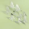 Ornament Party Supplies 3D Hollow Mariposas Decals Gold Silver Rose Gold Butterfly Wall Stickers