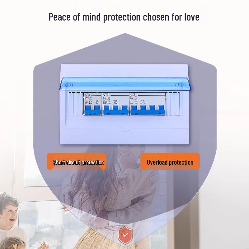 DZ47 Leitungsschutzschalter: 1P/2P/3P, Luftschalter für Haushaltsgeräte, Klimaanlage und Drehstrom 16A/32A Fehlerstromschutz.