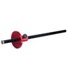 European Style Wheel Marking Gauge Aluminum Alloy Scriber Woodworking Mortise Parallel Scribing Tool