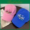 Embroidered Cotton Baseball Cap For Women With Sun Protection And Breathability Perfect For Casual Wear