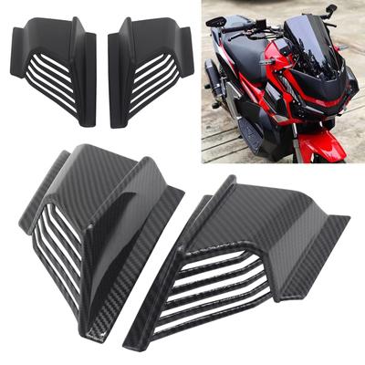 Motorcycle Winglets Fairing Motorcycle Wing Aerodynamic Winglets Spoiler Wing Modification Accessory for ADV160 Durable