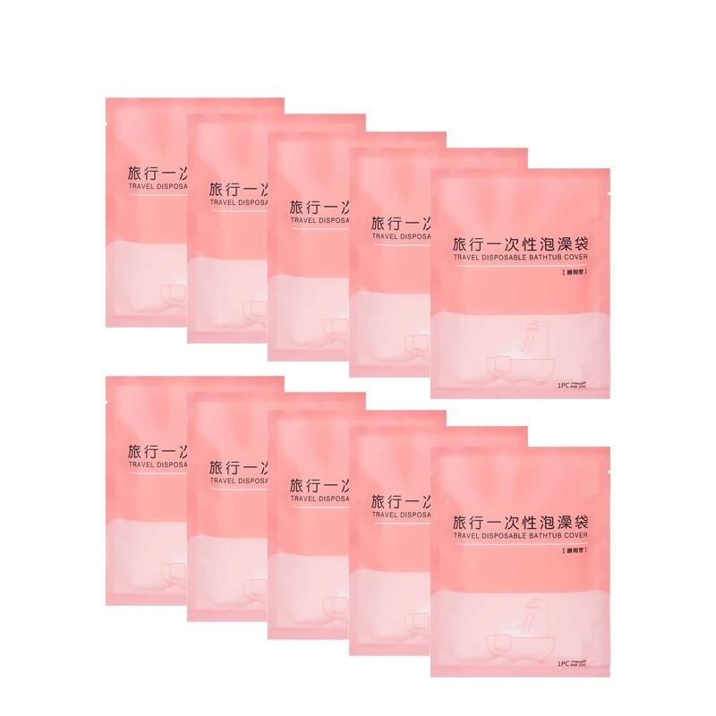 Disposable Bathtub Cover Portable Oversized Bathtub Liner Anti-Dirt Protective Film for Salon Home Travel Hotel Bathroom Hygiene Cleaning Accessory