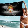 Ποδοσφαιρικός Σύλλογος B-Benfica Πετσέτα Μπάνιου Μικροΐνες Μαλακή Απορροφητική Αεριζόμενη Για Κορίτσια Παιδιά Διακοσμητική Κινούμενα Σχέδια Πετσέτα Παραλίας