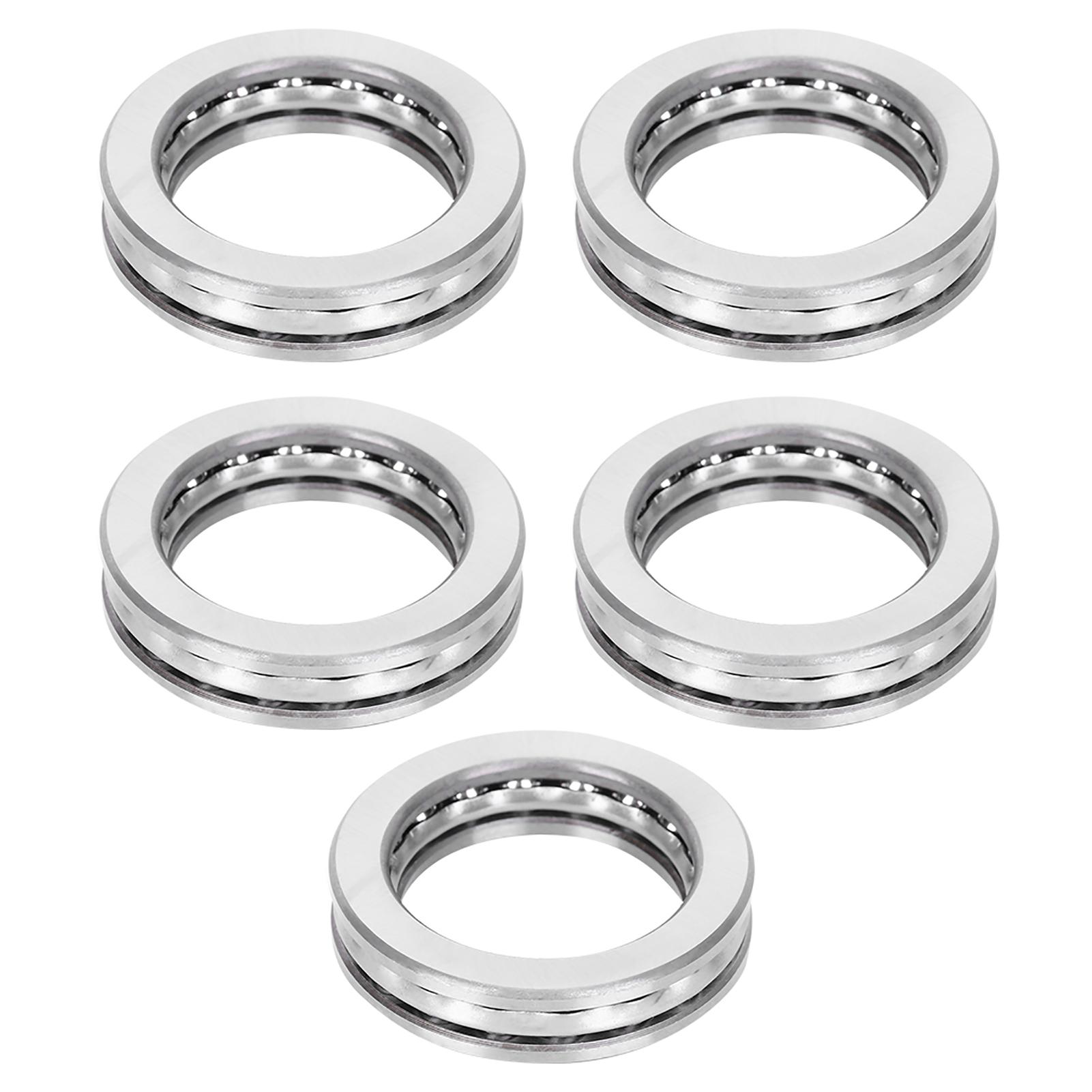 51107 Druklager     Lager 35mm  2mm Buiten Diameter 12mm Dik Staal Geluidsarm   Loopbaan Enkele Rij voor Machineapparatuur Installatie