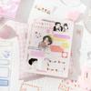 50mm * 2m/roll Kawaii Ins Aesthetic Stationery Sticker Tape DIY Diary Album Scrapbooking Material PET Flash Sand Sticker