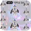 Star Wars Mandalorian Clone Stormtrooper Kriegsbausteine ​​Spielzeug für Kinder