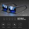 Fashion Classic Square UV400 Sunglasses Men Women Driving  Colorful Trendy Lightweight Outdoor Goggles